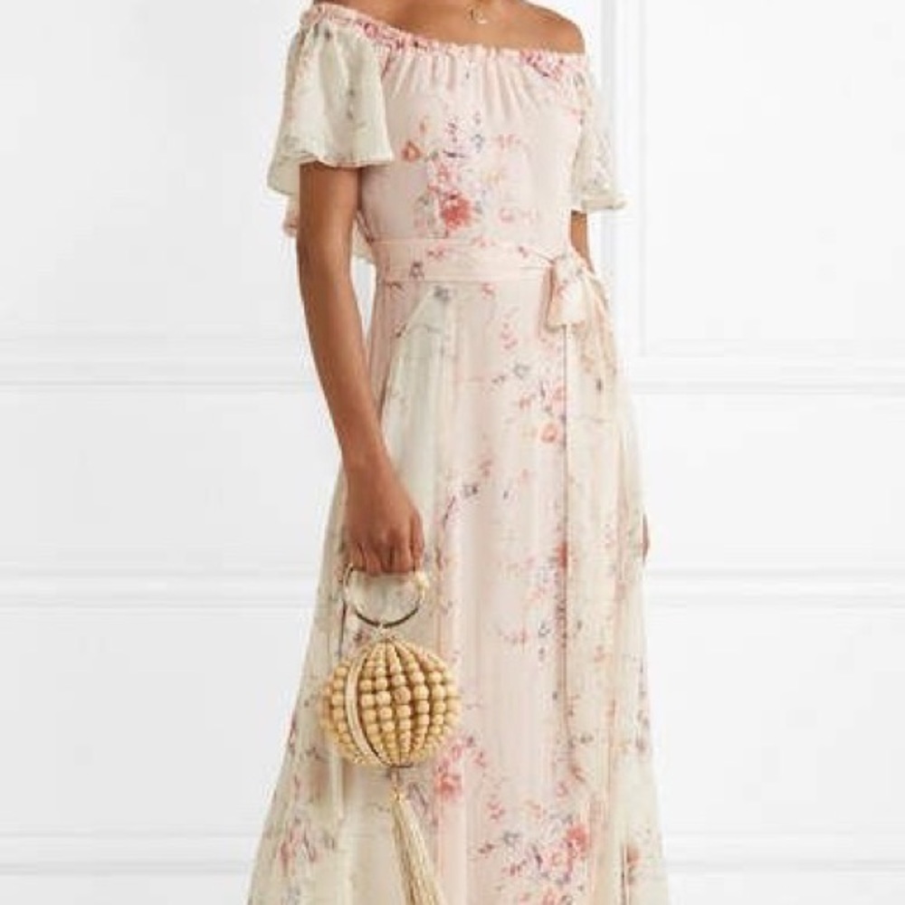 LoveShackFancy Evelyn Dress Multi
